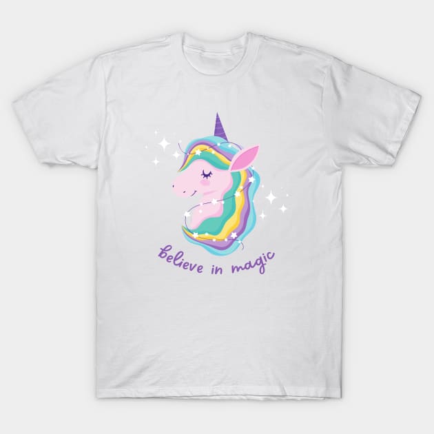 Believe in Magic T-Shirt by webstylepress